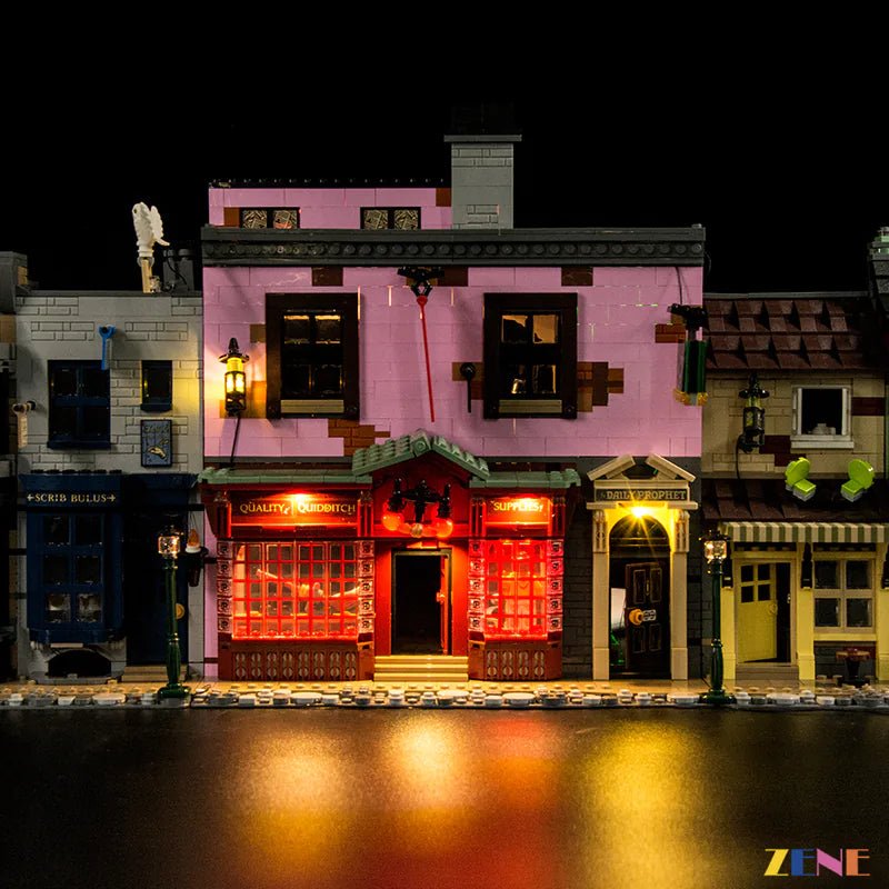 Light Kit for Diagon Alley™ 75978 (Ver. 2) - DelsBricks Toys & CollectiblesLed Light Kit for LegoDelsBricks Toys & CollectiblesZENE