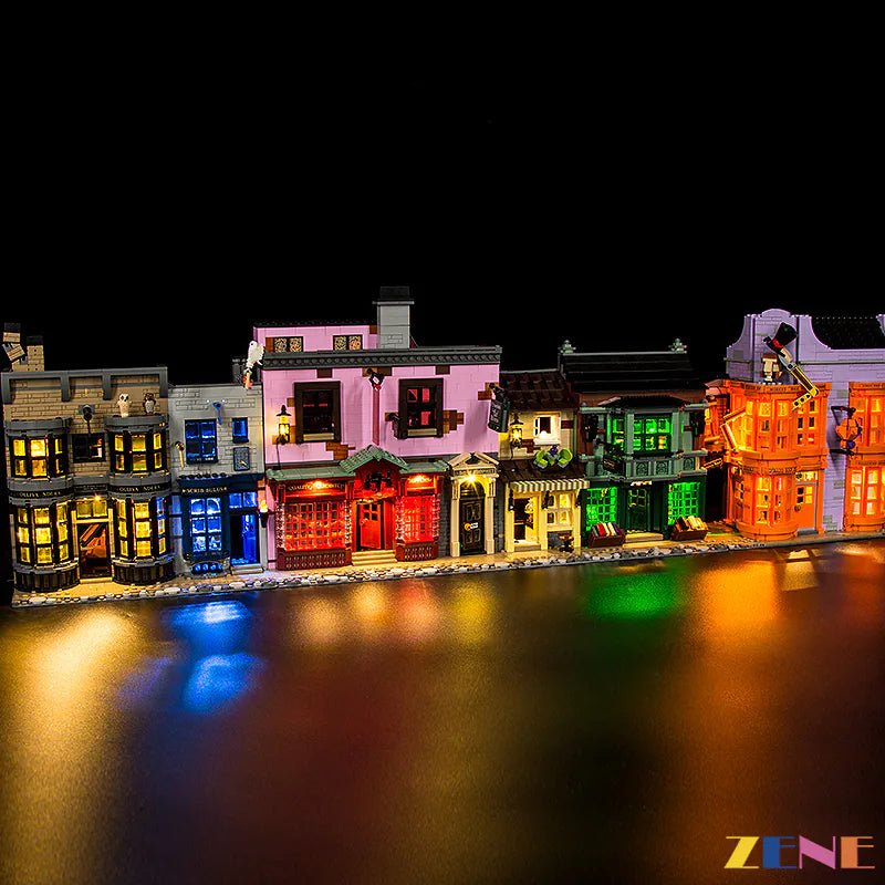 Light Kit for Diagon Alley™ 75978 (Ver. 2) - DelsBricks Toys & CollectiblesLed Light Kit for LegoDelsBricks Toys & CollectiblesZENE