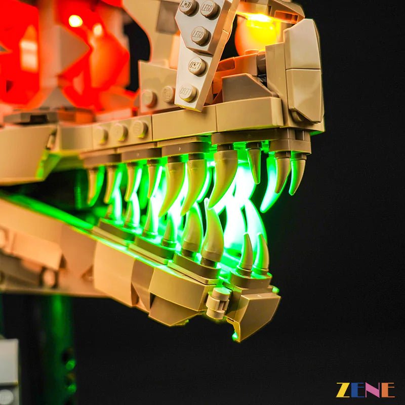 Light Kit for Dinosaur Fossils T - rex Skull 76964 - DelsBricks Toys & CollectiblesLed Light Kit for LegoDelsBricks Toys & CollectiblesZENE