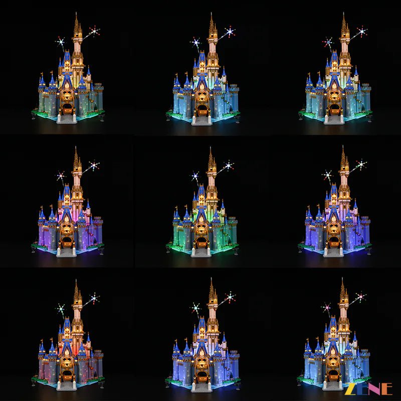 Light Kit for Disney Castle 43222 (Ver. 2) - DelsBricks Toys & CollectiblesLed Light Kit for LegoDelsBricks Toys & CollectiblesZENE