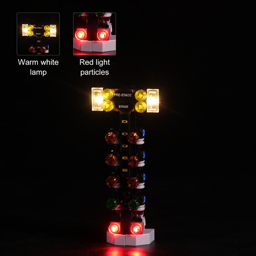 Light Kit for Dodge Challenger SRT Demon Charger R/T 75893 - DelsBricks Toys & CollectiblesLed Light Kit for LegoDelsBricks Toys & CollectiblesZENE