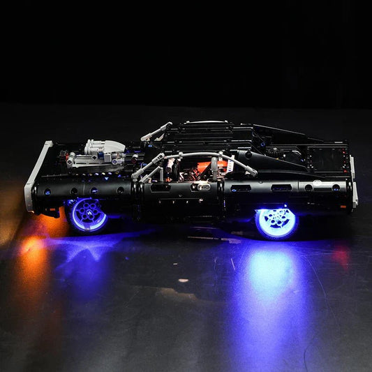 Light Kit for Dom's Dodge Charger 42111 - DelsBricks Toys & CollectiblesLed Light Kit for LegoDelsBricks Toys & CollectiblesZENE
