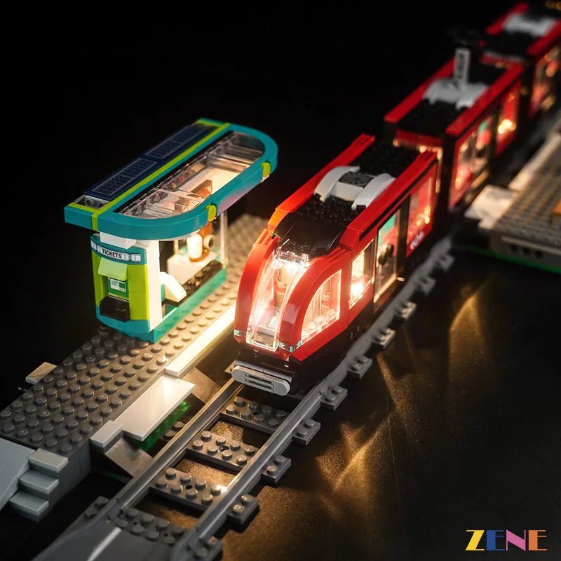 Light Kit for Downtown Streetcar and Station 60423 - DelsBricks Toys & CollectiblesLed Light Kit for LegoDelsBricks Toys & CollectiblesZENE