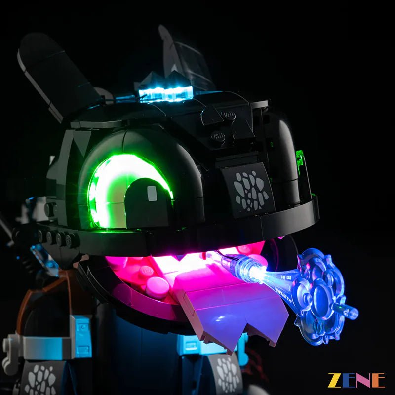 Light Kit for Dragon Toothless 10375 (Ver2) - DelsBricks Toys & CollectiblesLed Light Kit for LEGODelsBricks Toys & CollectiblesZENE
