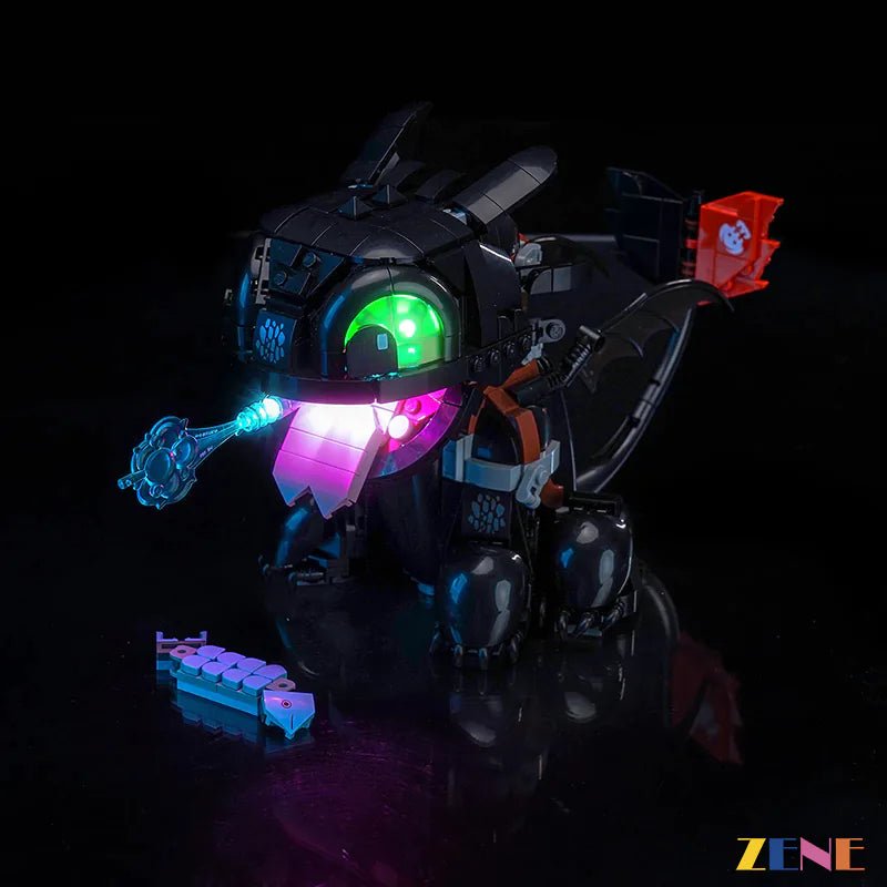 Light Kit for Dragon Toothless 10375 - DelsBricks Toys & CollectiblesLed Light Kit for LEGO ZENE20DelsBricks Toys & CollectiblesZENE