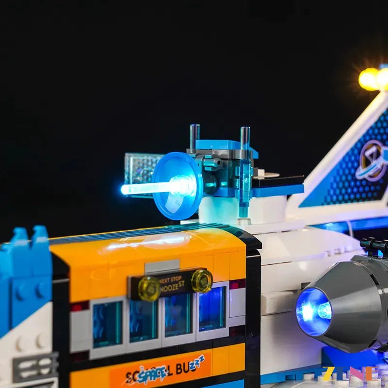 Light Kit for DREAMZzz Mr. Oz's Spacebus 71460 Spaceship - DelsBricks Toys & CollectiblesLed Light Kit for LegoDelsBricks Toys & CollectiblesZENE