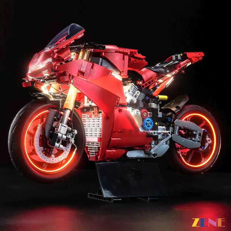 Light Kit for Ducati Panigale Motorcycle V4S 42202 - DelsBricks Toys & CollectiblesLed Light Kit for LegoDelsBricks Toys & CollectiblesZENE