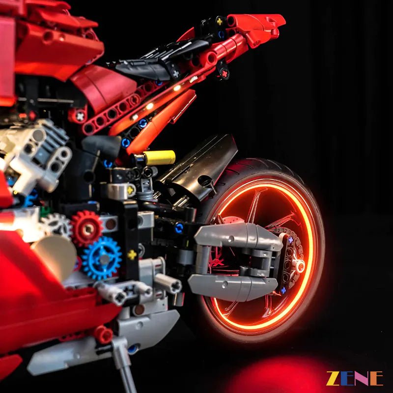Light Kit for Ducati Panigale Motorcycle V4S 42202 - DelsBricks Toys & CollectiblesLed Light Kit for LegoDelsBricks Toys & CollectiblesZENE