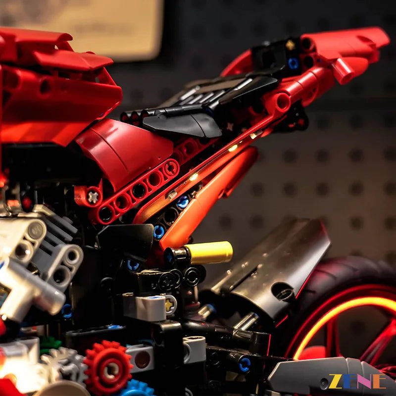 Light Kit for Ducati Panigale Motorcycle V4S 42202 - DelsBricks Toys & CollectiblesLed Light Kit for LegoDelsBricks Toys & CollectiblesZENE