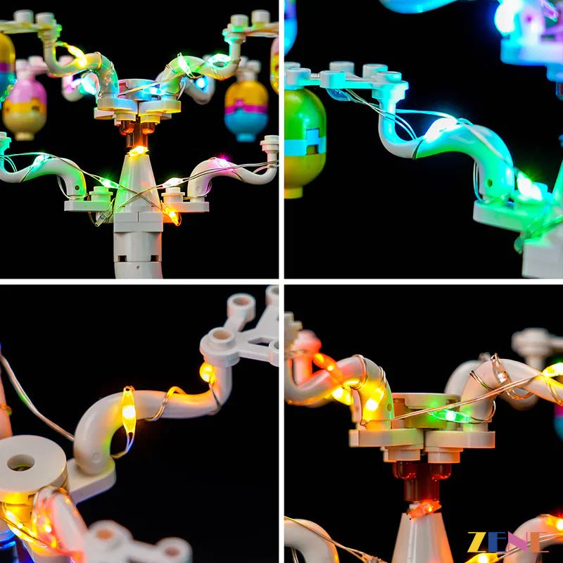 Light Kit for Easter Bunny and Chick Egg Hunt 40808 - DelsBricks Toys & CollectiblesLed Light Kit for LEGO ZENE20DelsBricks Toys & CollectiblesZENE