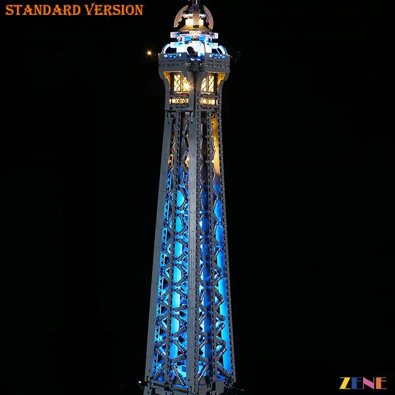 Light Kit for Eiffel Tower 10307 Multi Color - DelsBricks Toys & CollectiblesLed Light Kit for LegoDelsBricks Toys & CollectiblesZENE