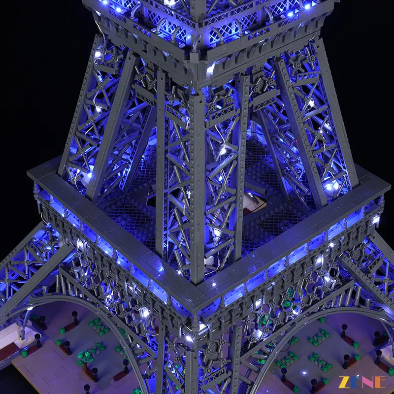 Light Kit for Eiffel Tower 10307 Multicolor (RGB Ver.) - DelsBricks Toys & CollectiblesLed Light Kit for LegoDelsBricks Toys & CollectiblesZENE