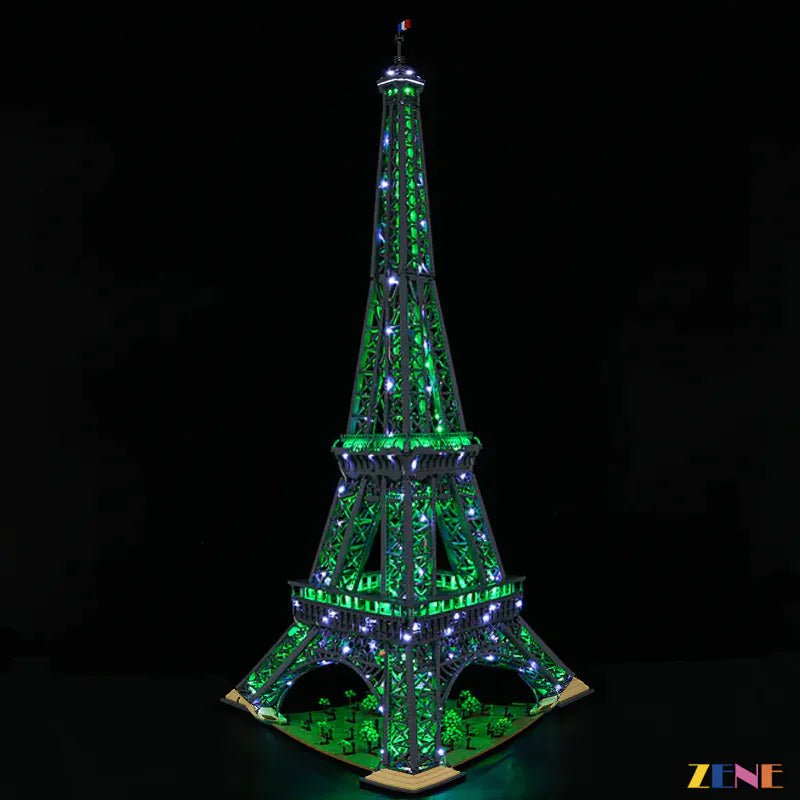 Light Kit for Eiffel Tower 10307 Multicolor (RGB Ver.) - DelsBricks Toys & CollectiblesLed Light Kit for LegoDelsBricks Toys & CollectiblesZENE