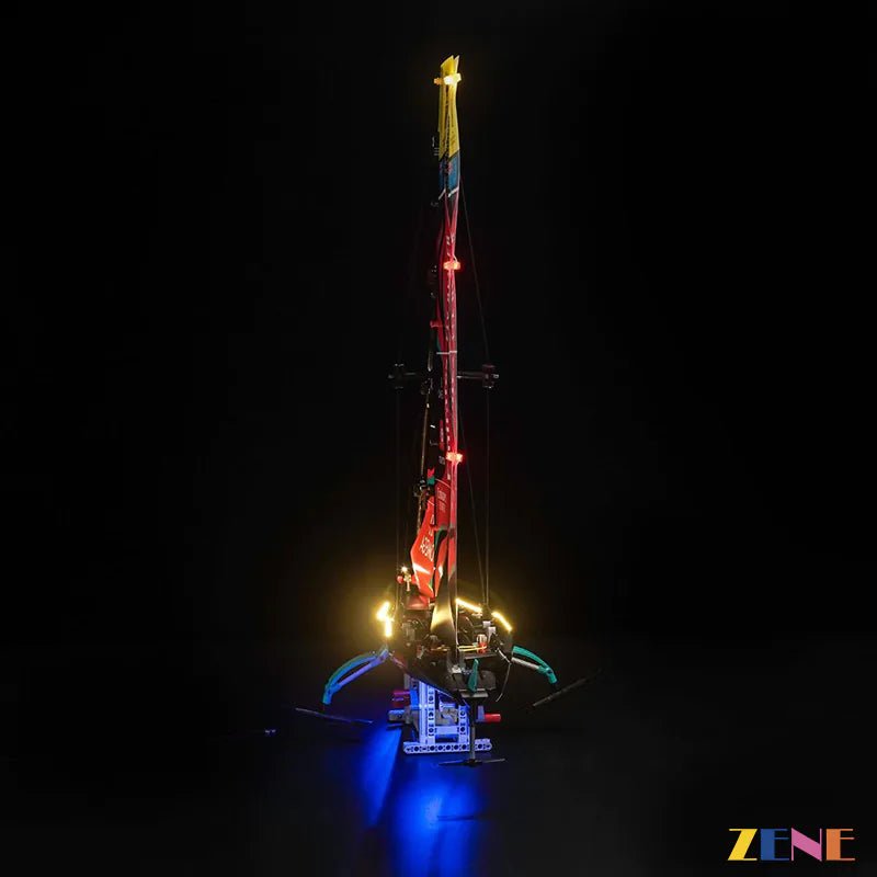 Light Kit for Emirates Team New Zealand AC75 Yacht 42174 - DelsBricks Toys & CollectiblesLed Light Kit for LegoDelsBricks Toys & CollectiblesZENE