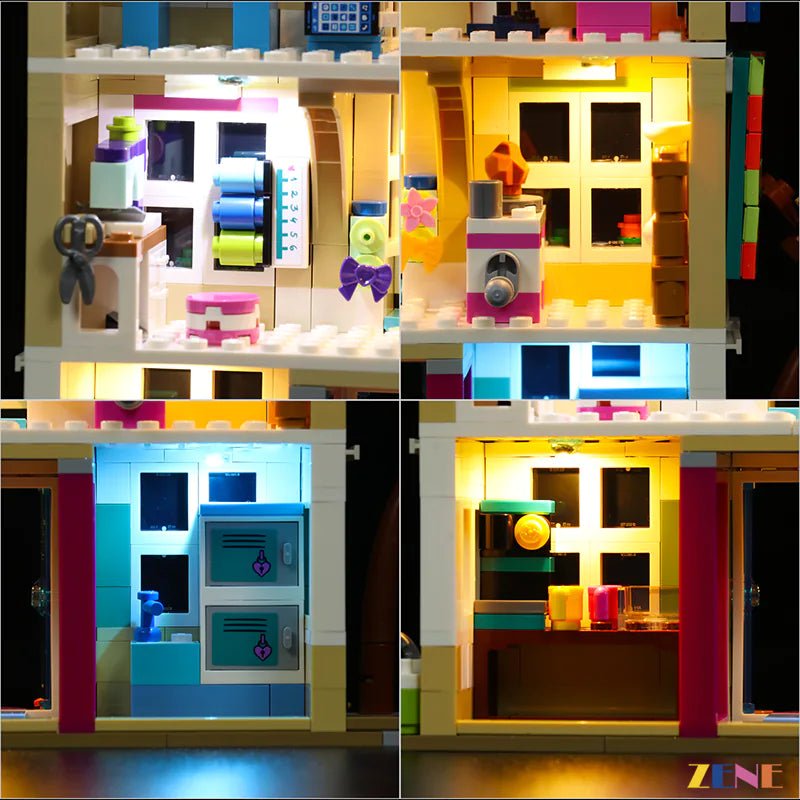 Light Kit for Emma's Art School 41711 - DelsBricks Toys & CollectiblesLed Light Kit for LegoDelsBricks Toys & CollectiblesZENE