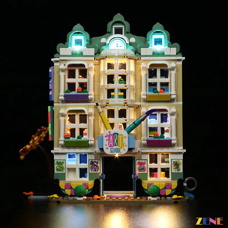 Light Kit for Emma's Art School 41711 - DelsBricks Toys & CollectiblesLed Light Kit for LegoDelsBricks Toys & CollectiblesZENE