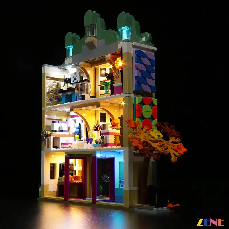 Light Kit for Emma's Art School 41711 - DelsBricks Toys & CollectiblesLed Light Kit for LegoDelsBricks Toys & CollectiblesZENE