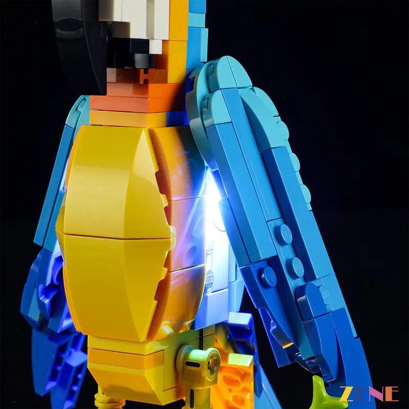 Light Kit for Exotic Parrot 31136 - DelsBricks Toys & CollectiblesLed Light Kit for LegoDelsBricks Toys & CollectiblesZENE