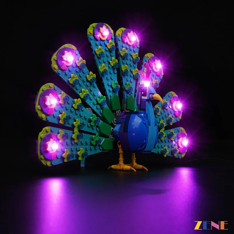 Light Kit for Exotic Peacock 31157 - DelsBricks Toys & CollectiblesLed Light Kit for LegoDelsBricks Toys & CollectiblesZENE