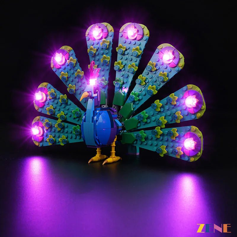 Light Kit for Exotic Peacock 31157 - DelsBricks Toys & CollectiblesLed Light Kit for LegoDelsBricks Toys & CollectiblesZENE