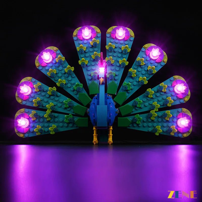 Light Kit for Exotic Peacock 31157 - DelsBricks Toys & CollectiblesLed Light Kit for LegoDelsBricks Toys & CollectiblesZENE