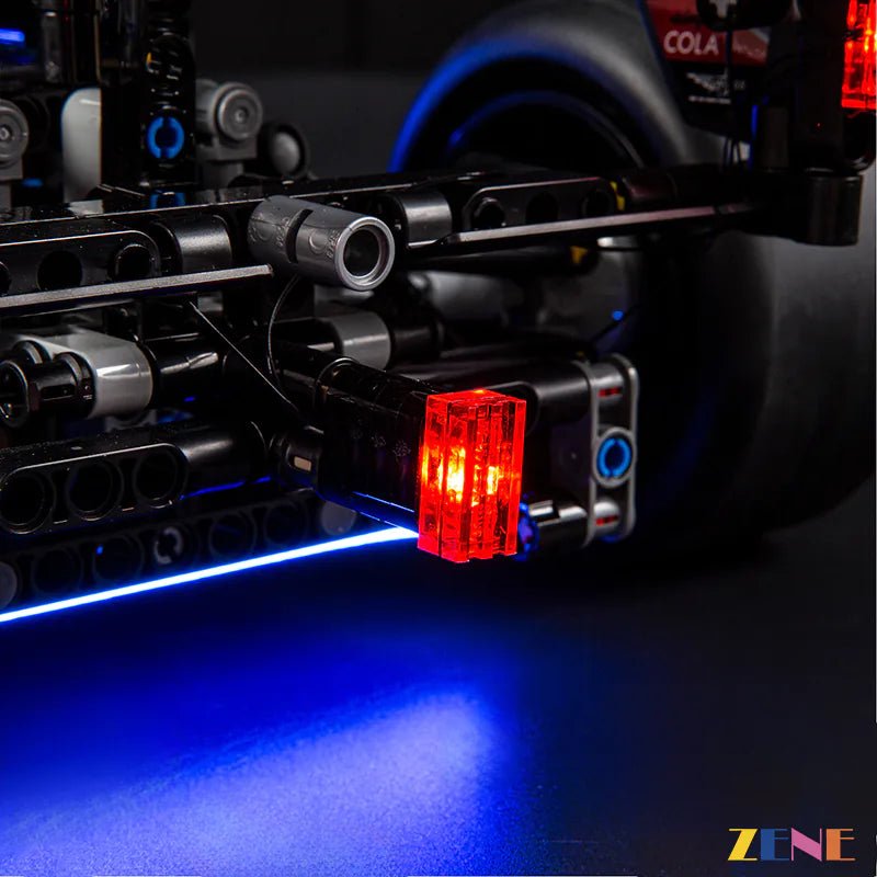 Light Kit for F1 Car Oracle Red Bull Racing RB20 42206 (Ver.2) - DelsBricks Toys & CollectiblesLed Light Kit for LEGODelsBricks Toys & CollectiblesZENE