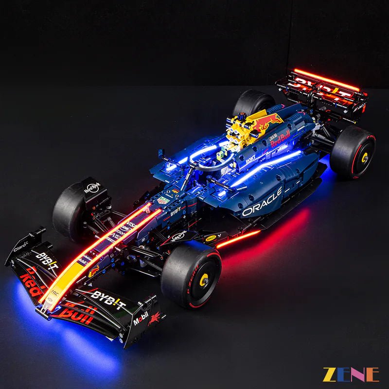 Light Kit for F1 Car Oracle Red Bull Racing RB20 42206 (Ver.2) - DelsBricks Toys & CollectiblesLed Light Kit for LEGODelsBricks Toys & CollectiblesZENE