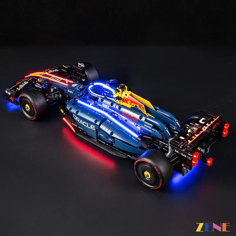 Light Kit for F1 Car Oracle Red Bull Racing RB20 42206 (Ver.2) - DelsBricks Toys & CollectiblesLed Light Kit for LEGODelsBricks Toys & CollectiblesZENE