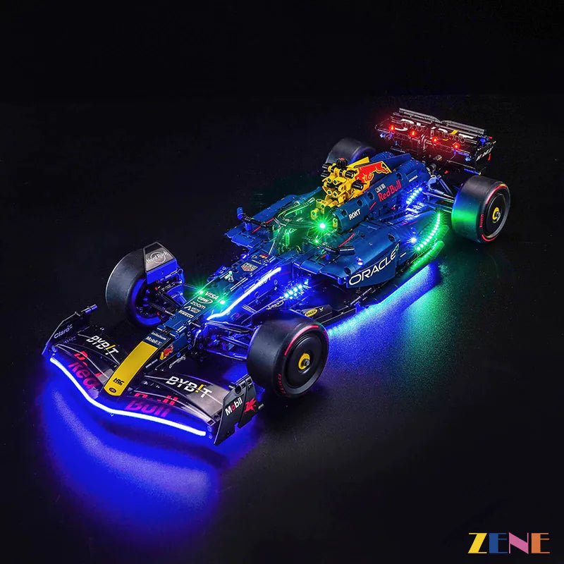 Light Kit for F1 Car Oracle Red Bull Racing RB20 42206 - DelsBricks Toys & CollectiblesLed Light Kit for LEGO ZENE20DelsBricks Toys & CollectiblesZENE
