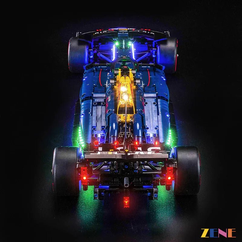Light Kit for F1 Car Oracle Red Bull Racing RB20 42206 - DelsBricks Toys & CollectiblesLed Light Kit for LEGO ZENE20DelsBricks Toys & CollectiblesZENE