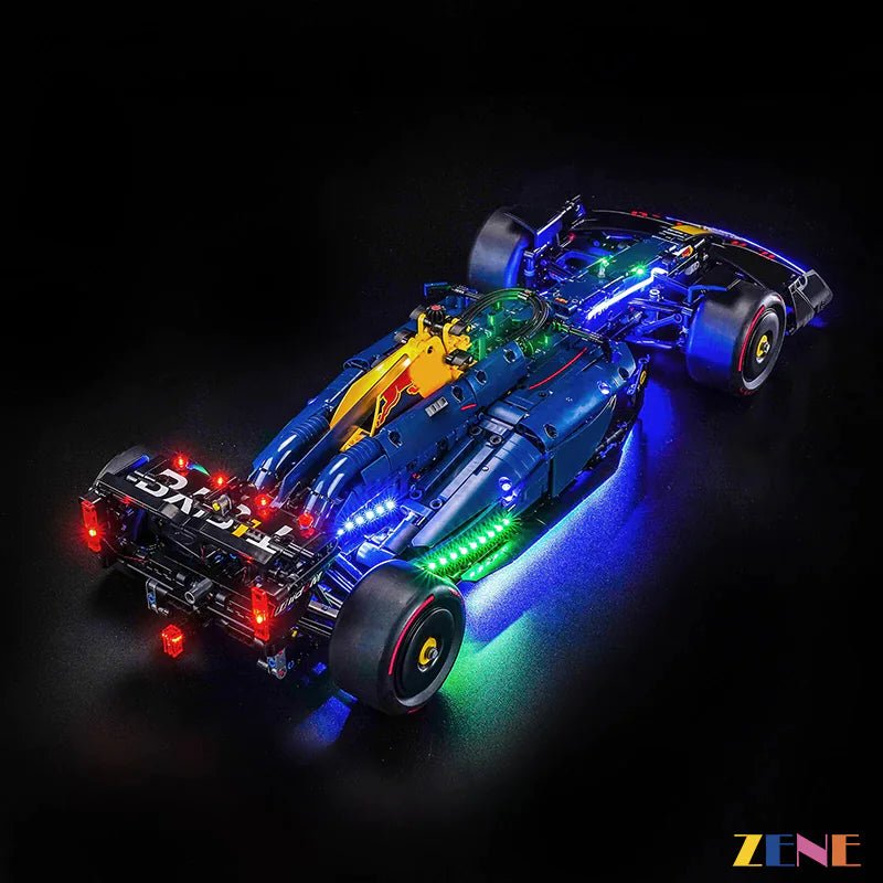 Light Kit for F1 Car Oracle Red Bull Racing RB20 42206 - DelsBricks Toys & CollectiblesLed Light Kit for LEGO ZENE20DelsBricks Toys & CollectiblesZENE