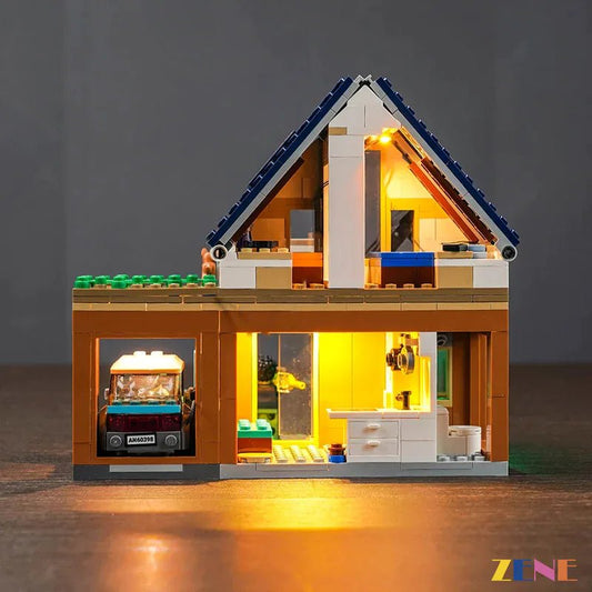 Light Kit for Family House and Electric Car 60398 - DelsBricks Toys & CollectiblesLed Light Kit for LegoDelsBricks Toys & CollectiblesZENE