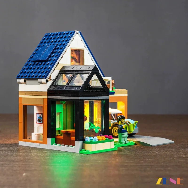 Light Kit for Family House and Electric Car 60398 - DelsBricks Toys & CollectiblesLed Light Kit for LegoDelsBricks Toys & CollectiblesZENE
