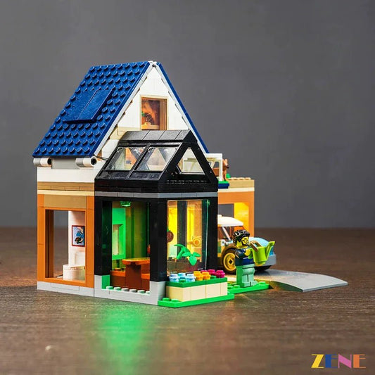 Light Kit for Family House and Electric Car 60398 - DelsBricks Toys & CollectiblesLed Light Kit for LegoDelsBricks Toys & CollectiblesZENE