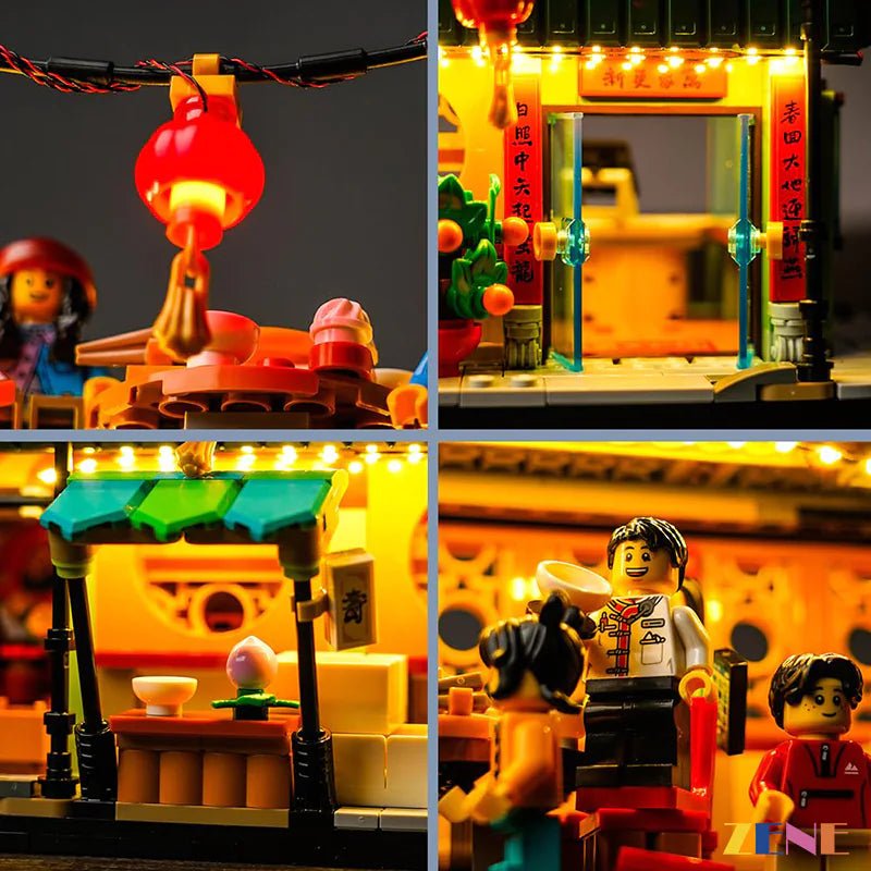 Light Kit for Family Reunion Celebration 80113 - DelsBricks Toys & CollectiblesLed Light Kit for LegoDelsBricks Toys & CollectiblesZENE