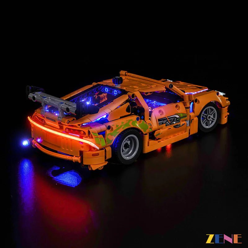 Light Kit for Fast and Furious Toyota Supra MK4 42204 - DelsBricks Toys & CollectiblesLed Light Kit for LEGO ZENE20DelsBricks Toys & CollectiblesZENE