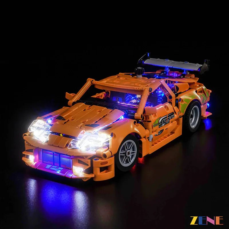 Light Kit for Fast and Furious Toyota Supra MK4 42204 - DelsBricks Toys & CollectiblesLed Light Kit for LEGO ZENE20DelsBricks Toys & CollectiblesZENE