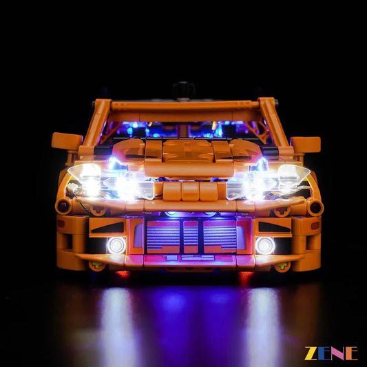 Light Kit for Fast and Furious Toyota Supra MK4 42204 - DelsBricks Toys & CollectiblesLed Light Kit for LEGO ZENE20DelsBricks Toys & CollectiblesZENE