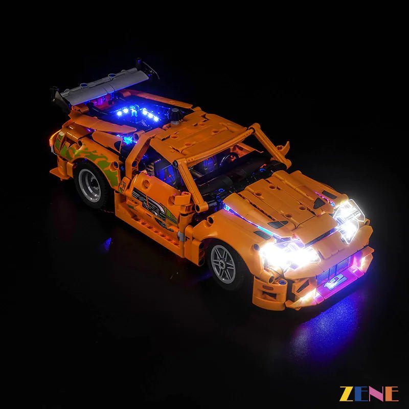 Light Kit for Fast and Furious Toyota Supra MK4 42204 - DelsBricks Toys & CollectiblesLed Light Kit for LEGO ZENE20DelsBricks Toys & CollectiblesZENE