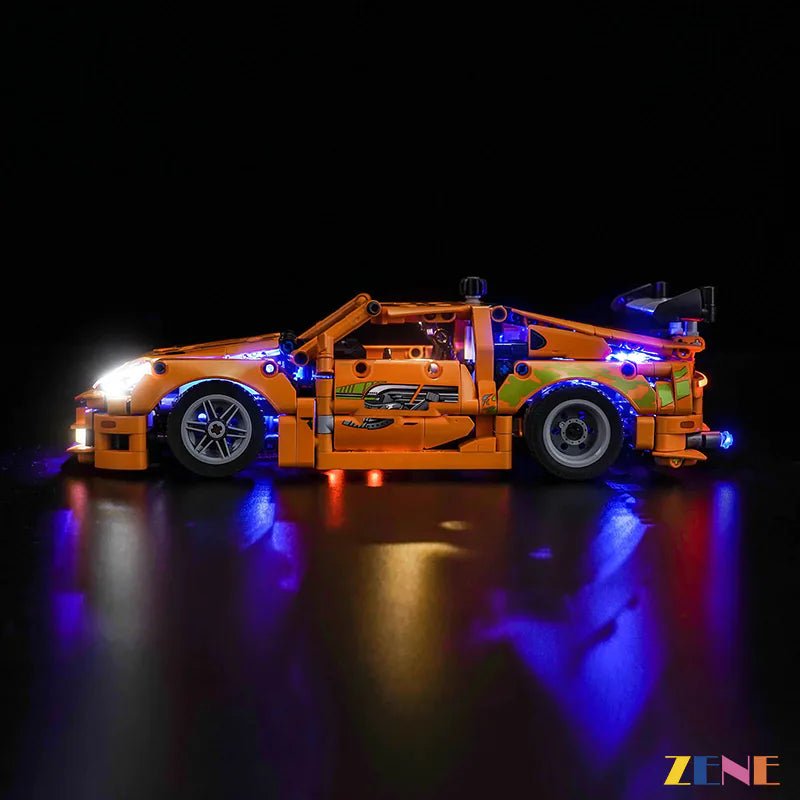 Light Kit for Fast and Furious Toyota Supra MK4 42204 - DelsBricks Toys & CollectiblesLed Light Kit for LEGO ZENE20DelsBricks Toys & CollectiblesZENE