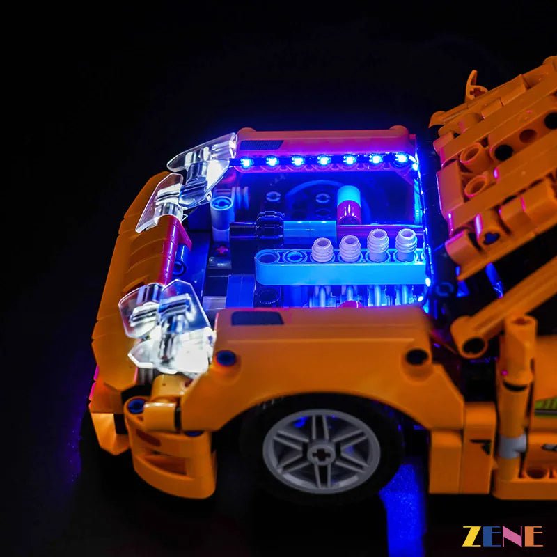 Light Kit for Fast and Furious Toyota Supra MK4 42204 - DelsBricks Toys & CollectiblesLed Light Kit for LEGO ZENE20DelsBricks Toys & CollectiblesZENE