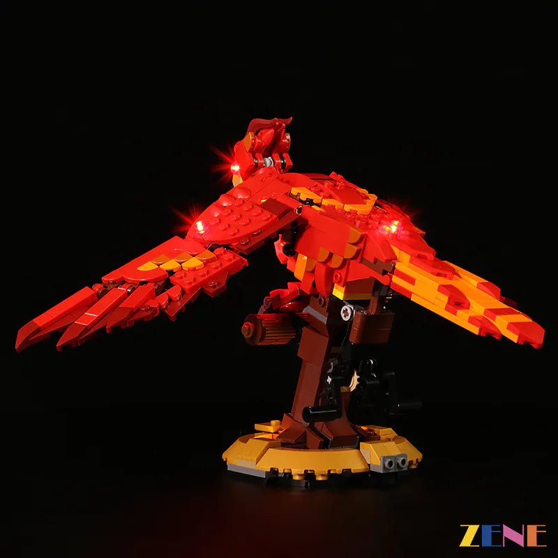 Light Kit for Fawkes Dumbledore’s Phoenix 76394 - DelsBricks Toys & CollectiblesLed Light Kit for LegoDelsBricks Toys & CollectiblesZENE