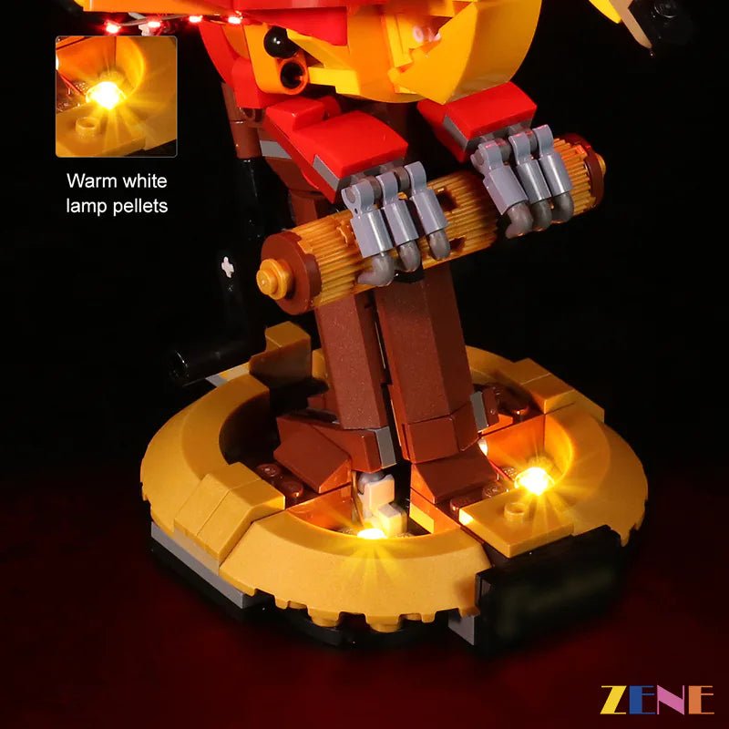 Light Kit for Fawkes Dumbledore’s Phoenix 76394 - DelsBricks Toys & CollectiblesLed Light Kit for LegoDelsBricks Toys & CollectiblesZENE