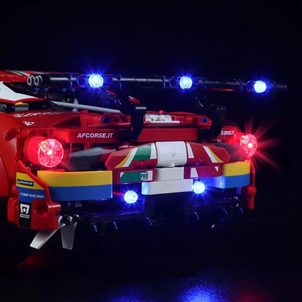 Light Kit for Ferrari 488 GTE 42125 - DelsBricks Toys & CollectiblesLed Light Kit for LegoDelsBricks Toys & CollectiblesZENE