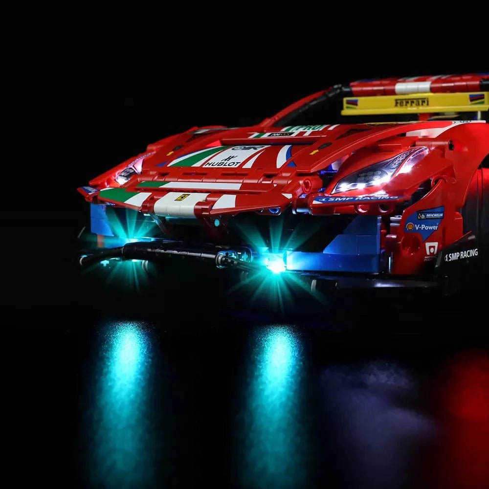 Light Kit for Ferrari 488 GTE 42125 - DelsBricks Toys & CollectiblesLed Light Kit for LegoDelsBricks Toys & CollectiblesZENE
