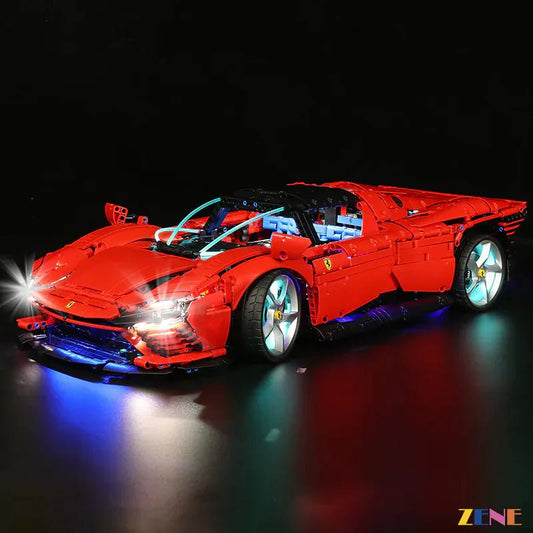 Light Kit for Ferrari Daytona SP3 42143 (Ver. 2) - DelsBricks Toys & CollectiblesLed Light Kit for LegoDelsBricks Toys & CollectiblesZENE