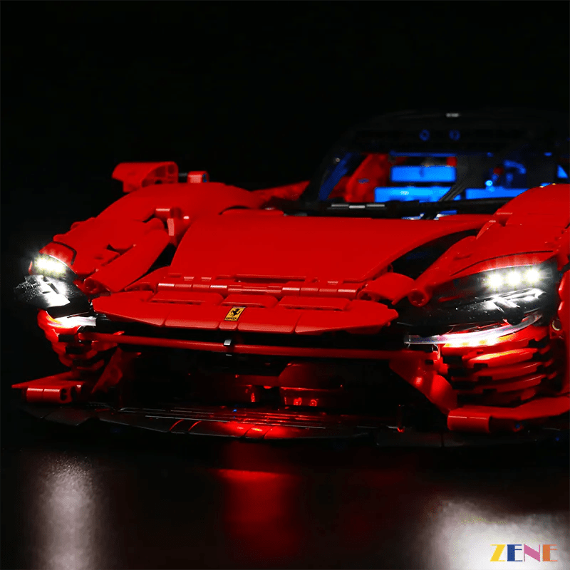 Light Kit for Ferrari Daytona SP3 42143 (Ver. 3) - DelsBricks Toys & CollectiblesLed Light Kit for LegoDelsBricks Toys & CollectiblesZENE