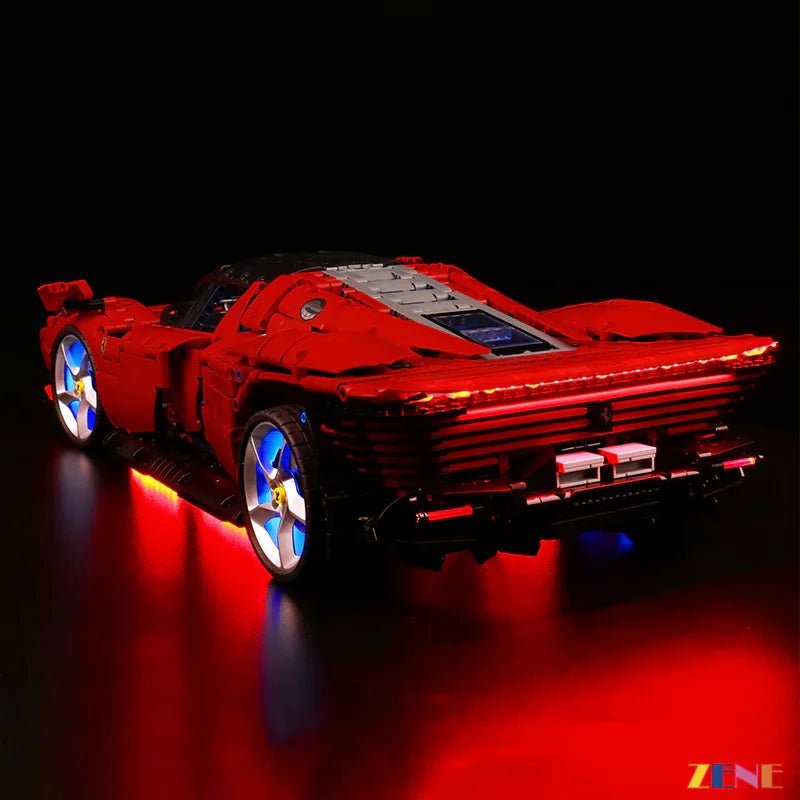 Light Kit for Ferrari Daytona SP3 42143 (Ver. 3) - DelsBricks Toys & CollectiblesLed Light Kit for LegoDelsBricks Toys & CollectiblesZENE