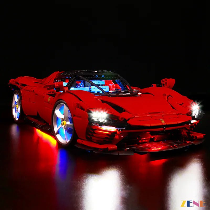 Light Kit for Ferrari Daytona SP3 42143 (Ver. 3) - DelsBricks Toys & CollectiblesLed Light Kit for LegoDelsBricks Toys & CollectiblesZENE