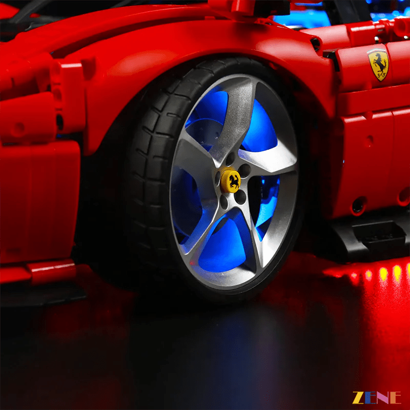 Light Kit for Ferrari Daytona SP3 42143 (Ver. 3) - DelsBricks Toys & CollectiblesLed Light Kit for LegoDelsBricks Toys & CollectiblesZENE
